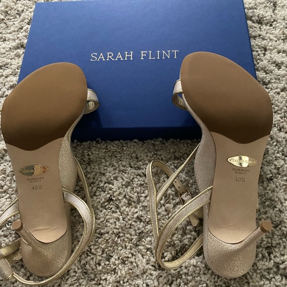 Sarah Flint Perfect Sacha 85 in Champagne Lame - Picture 9 of 14